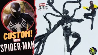 Custom traje negro spiderman ps5 (Marvel Spiderman)
