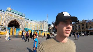 Foreigner Visits Holy City of Karbala, Iraq