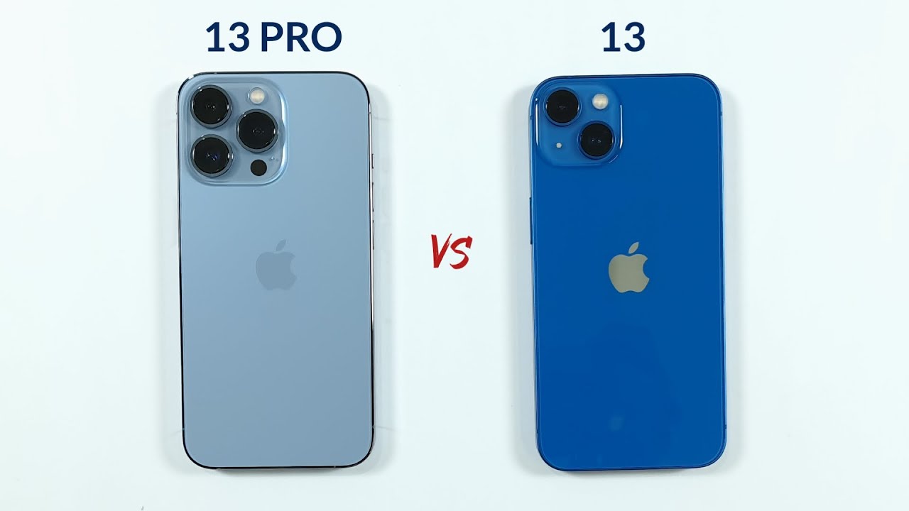 Iphone 13 pro vs iphone 13 фото