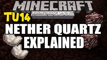 Minecraft [PS3 / XBOX360] TU14 New Features - Nether Quartz Explained (TU14 Confirmed)
