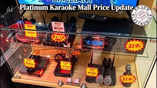 Platinum Karaoke Mall Price Update as of June 2026