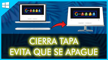 Cómo CERRAR la Laptop SIN que se APAGUE el Monitor 💻