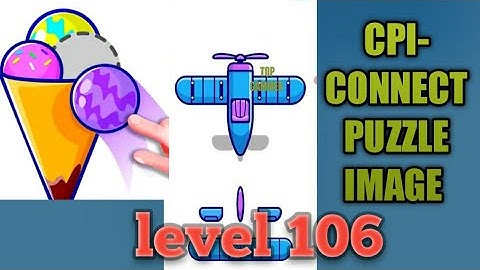 CPI- connect puzzle image level 106 gameplay walkthrough Solution