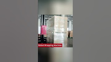 Automatic robot Pallet Wrapping Machine for Efficient Packaging