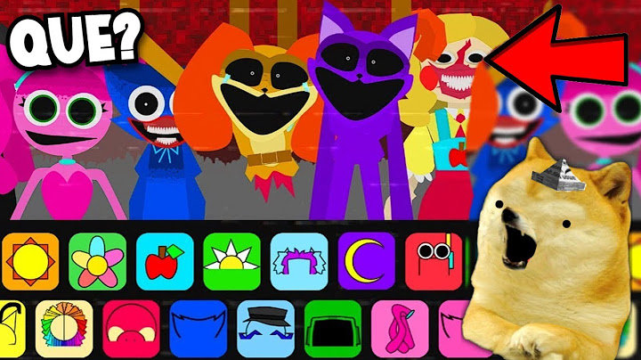 POPPY PLAYTIME 4 SE UNIÓ A SPRUNKI!?... (1,2,3,4) - Juegos con cheems