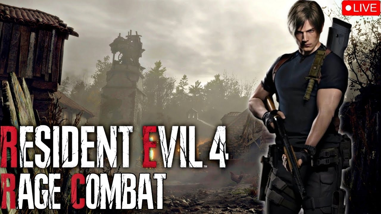 RESIDENT EVIL 4 REMAKE MOD RAGE COMBAT PROFISSIONAL ATE ZERAR.