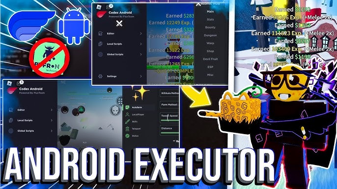 Fluxus Script Executor v17!!! For Roblox Mobile!! Latest Version! Download  Tutorial!! - BiliBili