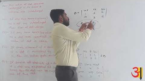 DETERMINANT - PART 2 | CLASS 12 | THEORY WITH EXAMPLE | LIVE LECTURE by RAHUL SIR