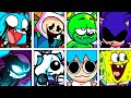 My amazing world but every turn a different character sings  fnf pibby apocalypse 