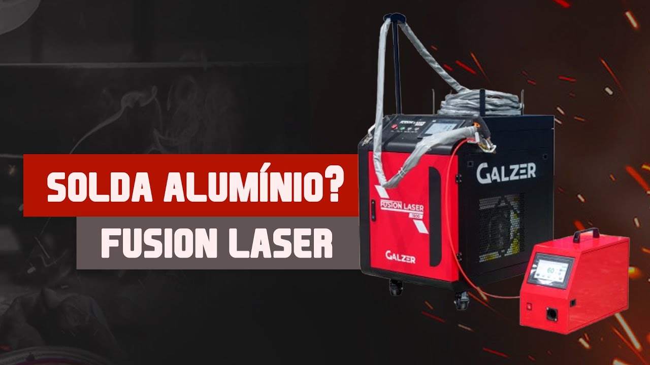 MAQUINA DE SOLDA LASER NO ALUMÍNIO? FUSION LASER 1500 GALZER