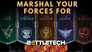Mechs by Faction for Battletech Alpha Strike miniatures? Click here, Mechwarrior!