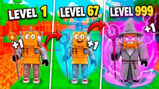 MAGIC EVOLUTION IN THE ROBLOX CHALLENGE! ROBLOX NOOB AND PRO VIDEO: Magic Evolution