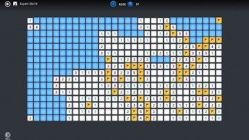 Windows 10 Minesweeper "Expert 30x16"