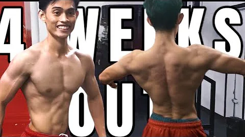 4 WEEKS OUT |  PHYSIQUE UPDATE | NATTY