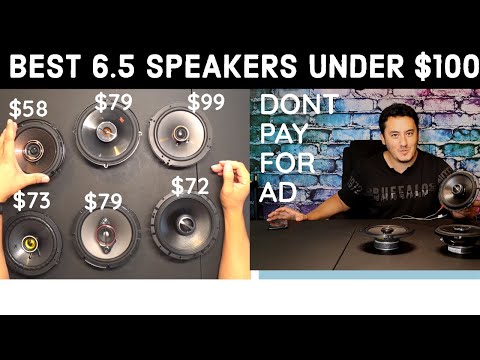 Top 6 best 6.5 speakers By Sales rank Alpine S-S65 KICKER 47Kc Pioneer TS-A1680F JBL  GX628 Kenwood