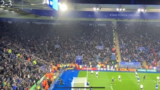 TOTTENHAM FANS AT LEICESTER | LEICESTER 2-3 TOTTENHAM | BERGWIJN GOAL | 19/01/22