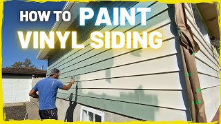 How to Paint Vinyl Siding