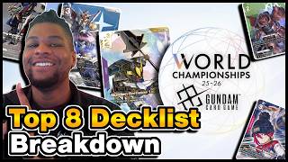 History Was Made Gundam Card Game Grand Finals Top 8 Decklist Breakdowns U0026 Analysis