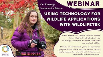 WEBINAR: Using Technology for Wildlife Applications