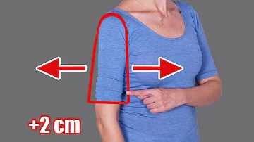 How to fix a too tight sleeve using an easy way!