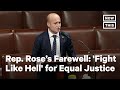 Rep. Max Rose Encourages Equal Justice in Farewell Speech | NowThis