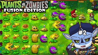 【 PLANTS VS ZOMBIES FUSION 】DIGABUNGIN SEMUANYA SAMPAI JADI