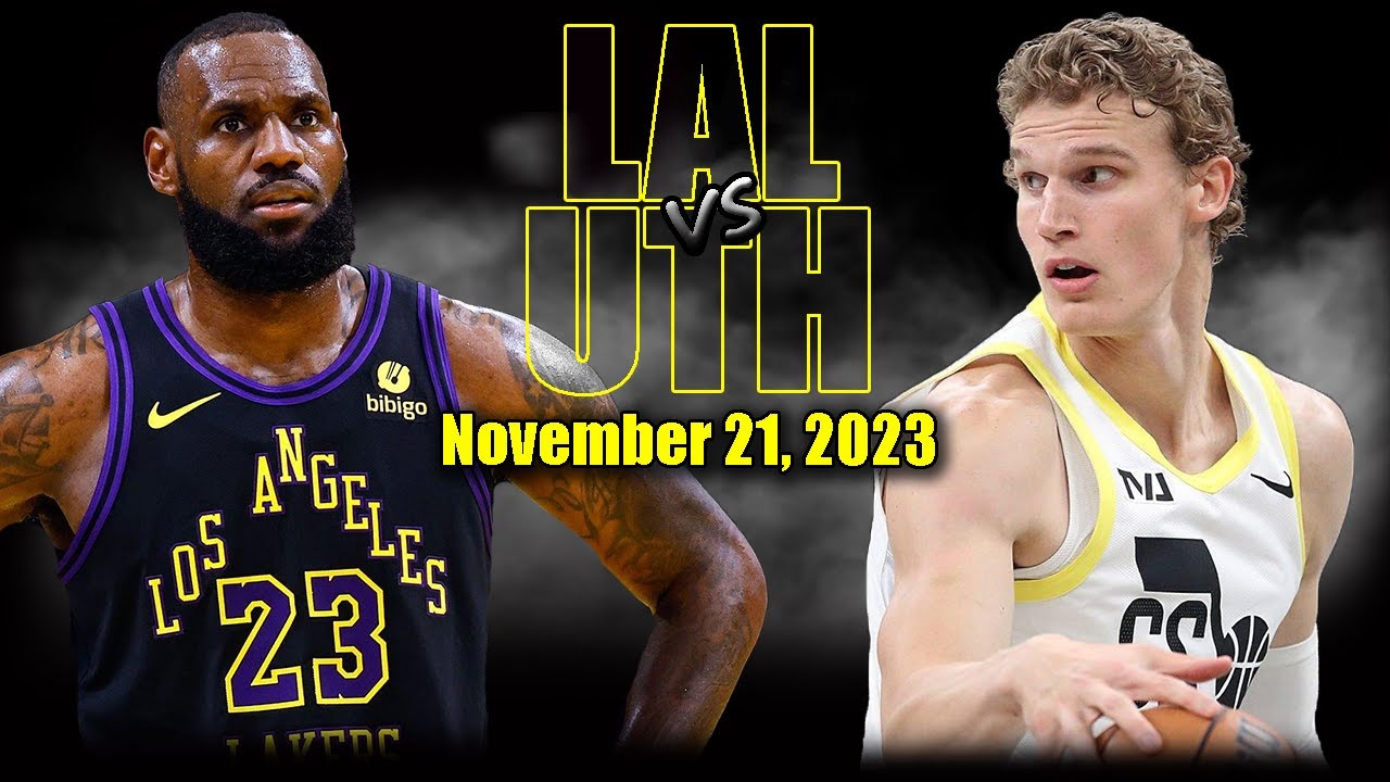 Los Angeles Lakers vs Utah Jazz Full Game Highlights - November 21 ...