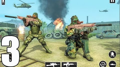 Real Commando Shooter: FPS Shooting Games Free 3D #3 Gameplay Walkthrough (Android Game)
