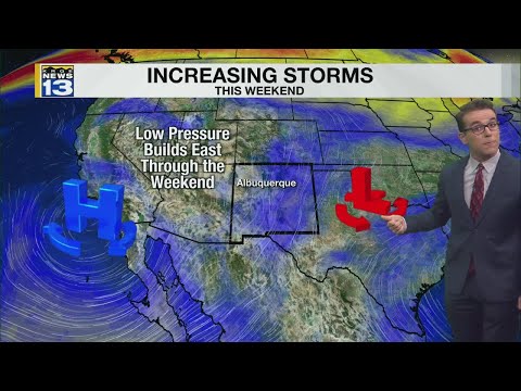 Spotty New Mexico Storms & Heat Before Muggier Pattern 7-11-2025 - YouTube