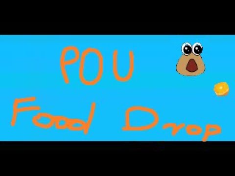 Pou Needs To Eat More. #eat #pou #food #animation #littlemonsters #lit