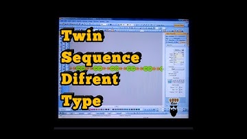 Twin Sequence in Wilcom e2 |New Type of Method| @Waqqar_kk