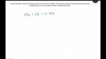 Stoichiometry - Conversion of moles to moles