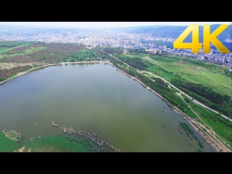 Nearby lisi lake, ლისის ტბა , Tbilisi,Georgia, 4K, DJI Inspire 1