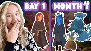 One Month of Songs of Glimmerwick ✨ Magic School RPG Gameplay Overview