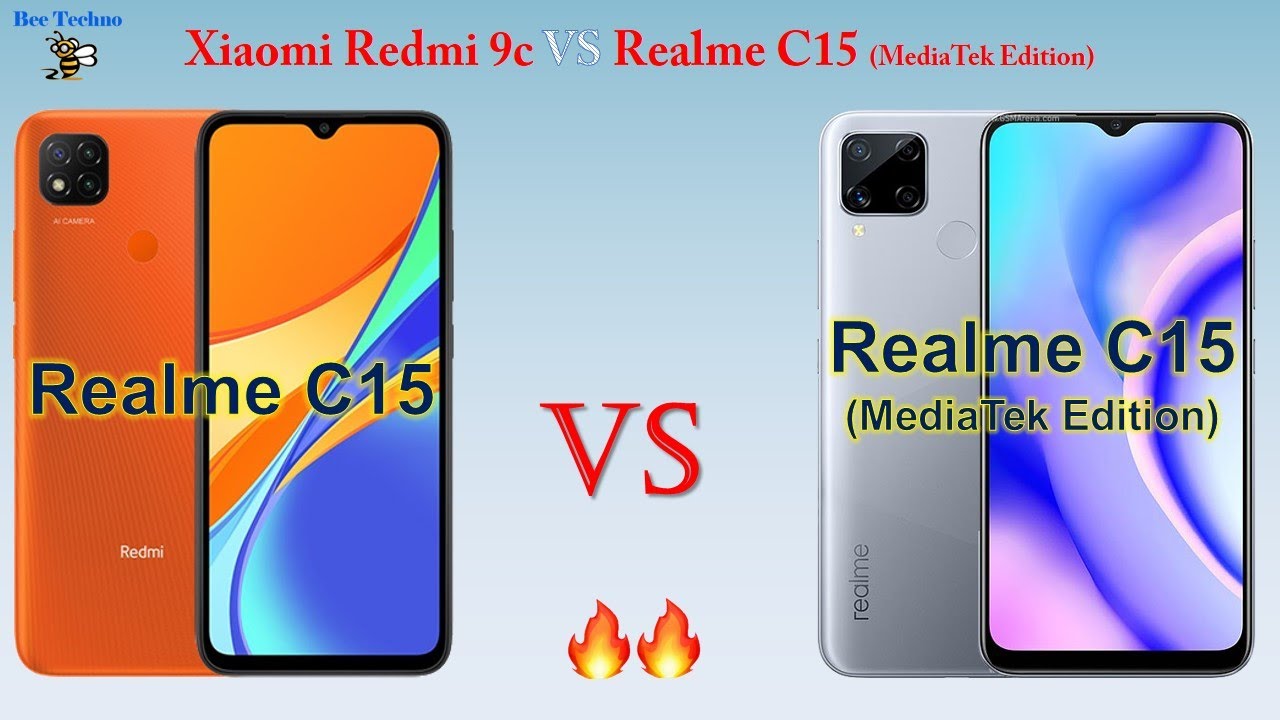 Redmi 9 Vs Realme C3