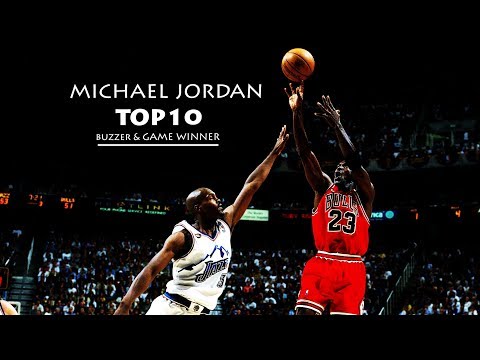MICHAEL JORDAN TOP10 BUZZER &amp; GAME WINNER