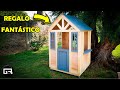 CASA de MADERA para NIÑOS COMO HACER | DIY PLAYHOUSE WOOD