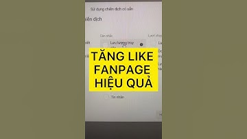 Tăng like cho Fanpage bằng cách chạy quảng cáo