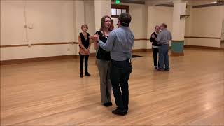 Round Dancing - Slow 2 Step - Basic step tip take smaller steps