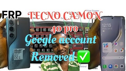 How to Bypass FRP on Tecno Camon 40 Pro CM6 — No Tool Needed 100% Working