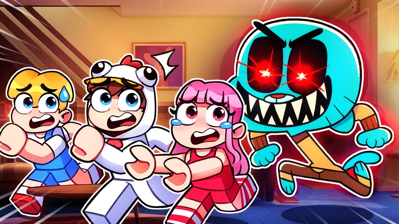 Échappez au GUMBALL EFFRAYANT dans Roblox avec MES AMIS !