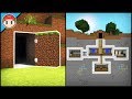 Minecraft: How to Build a Secret Base Tutorial 2023 (#2) - Easy Hidden House