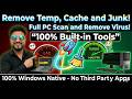 How to clean and optimize system using built-in Windows tools | Window10/11
