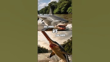 Saw Shark vs Every Amazon Apex Predator! #vs #shark #shorts
