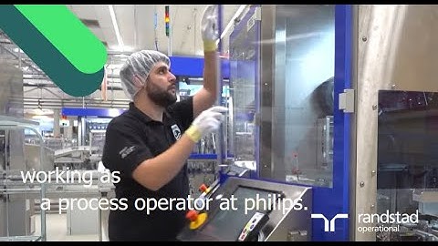 working as a proces operator at philips in drachten via randstad