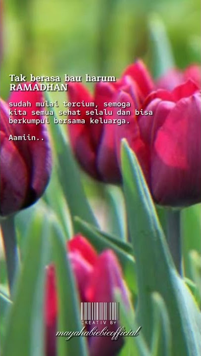 Tak Terasa Aroma Harum Ramadhan sudah mulai Tercium,,