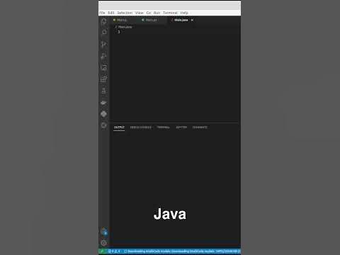 Hello World in Javascript vs Python vs Java - YouTube