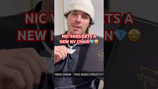 NIC VANS GETS A NEW NV CHAIN🤩 #Nicolandria #nicvans #vancarthens #olandria