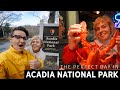 The PERFECT DAY in Acadia National Park! + Eating whole Lobsters in Bar Harbor 🦞