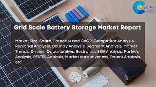 Grid Scale Battery Storage Market Report 2024